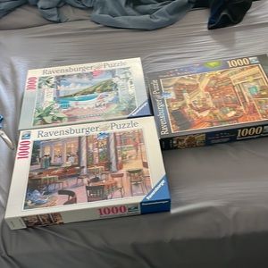 3 Ravensburger Puzzles